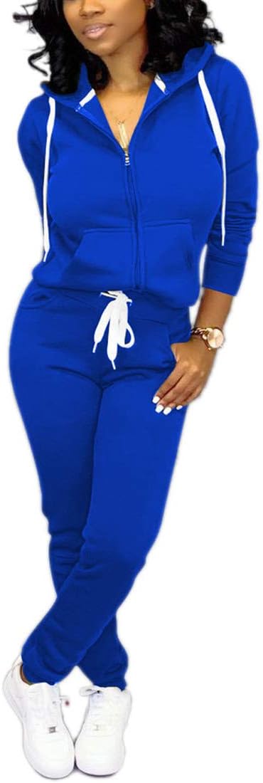 Casual Women's Tracksuit - Mia-Blue-S-The Livary