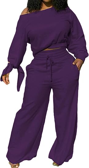 Stylish Women's Sweatsuit - Lola-Purple-S-The Livary