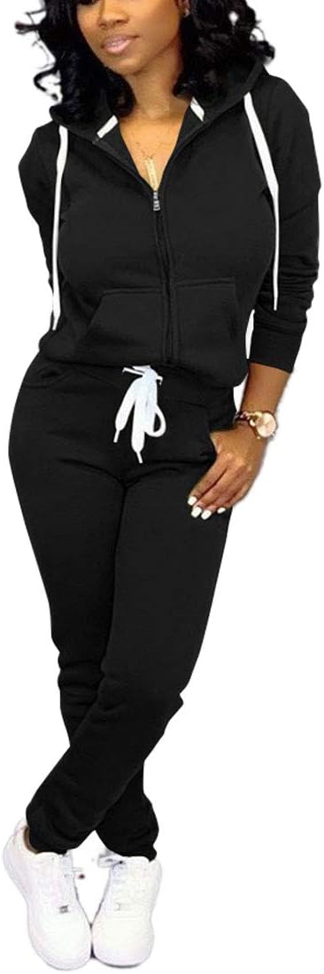 Casual Women's Tracksuit - Mia-Black-S-The Livary