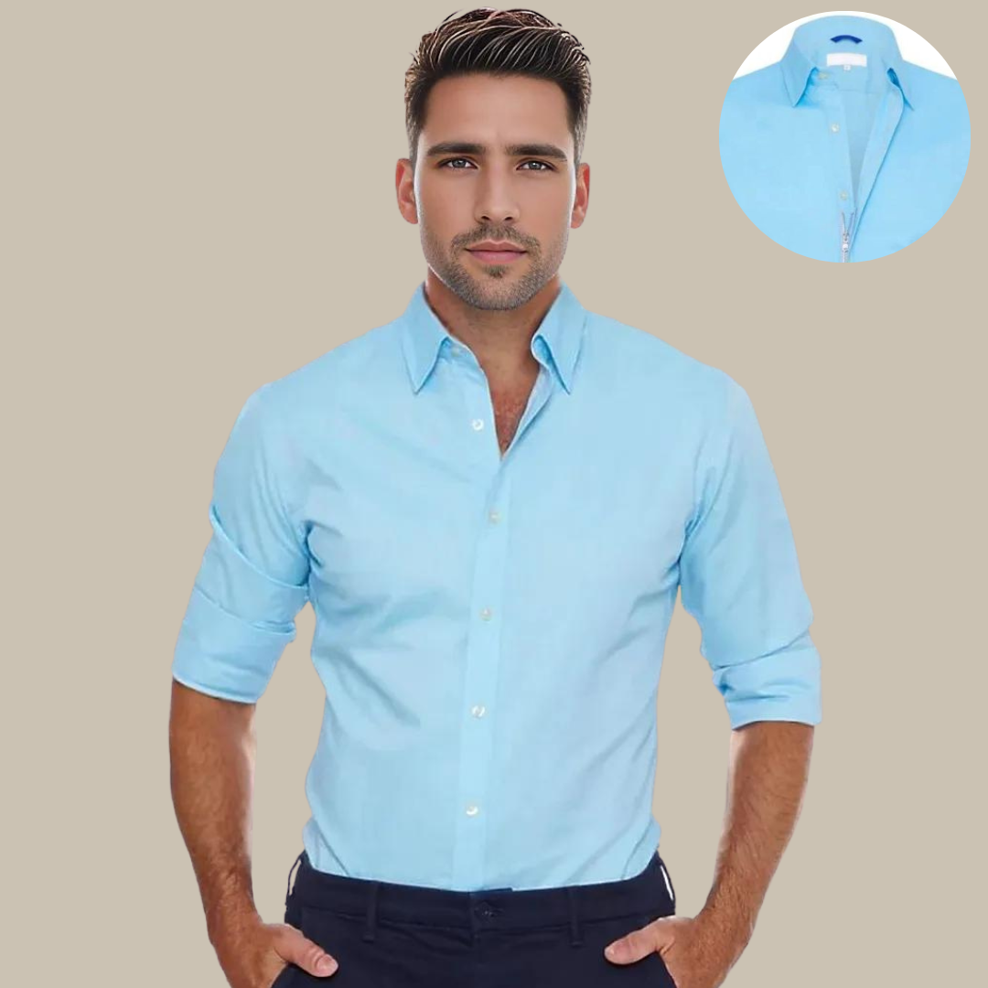 UltraFlex Shirt | Crease-Resistant Blouse with Zip