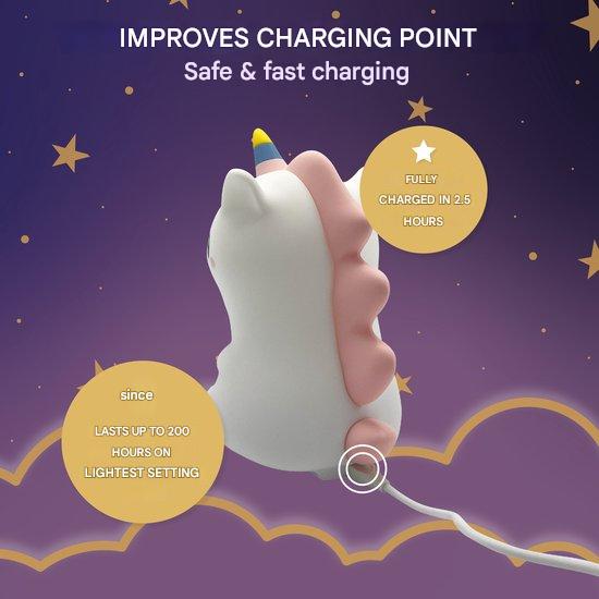 Unicorn Night Light - DreamCrest-The Livary
