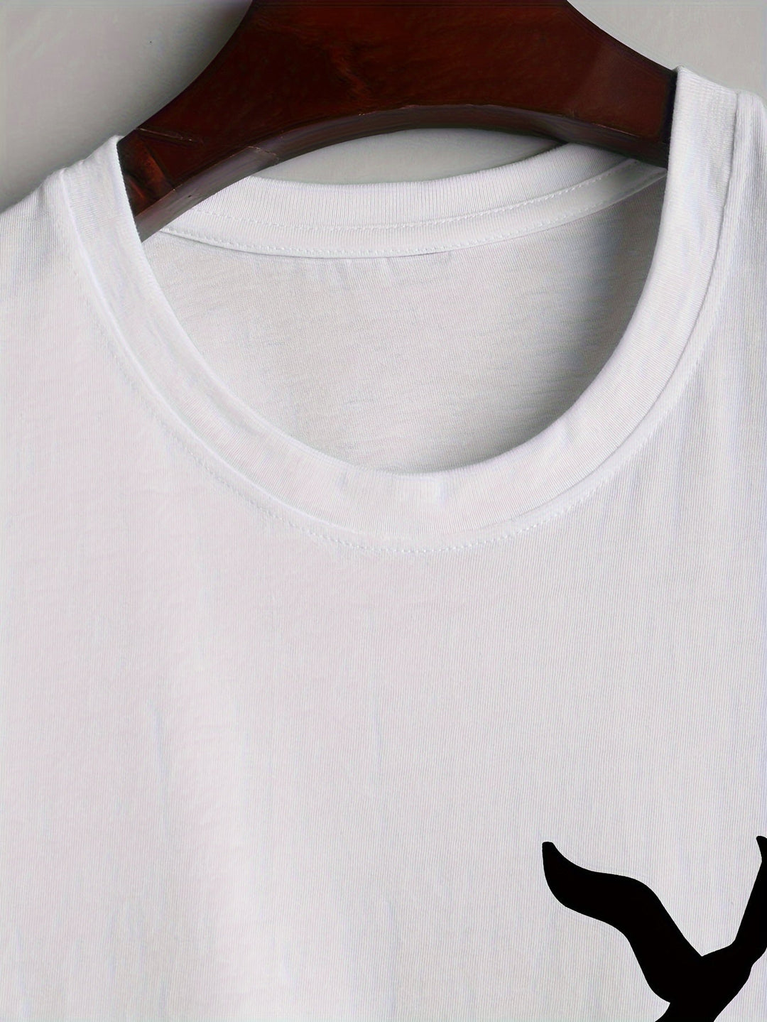 Sleeveless shirt with bird print cotton summer look - Noah (1+1 FREE)-White-M(48)-The Livary
