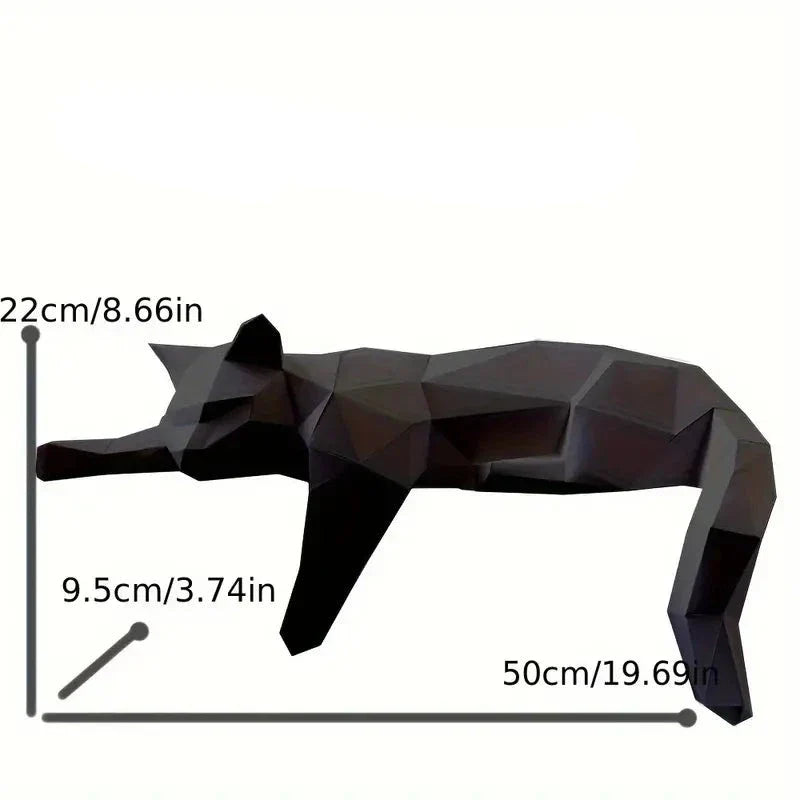 Modern Cat Figurine - Luna-White-The Livary