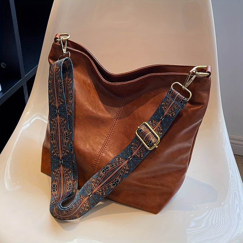 Waterproof Leather Handbags - Mia-Dark brown-The Livary