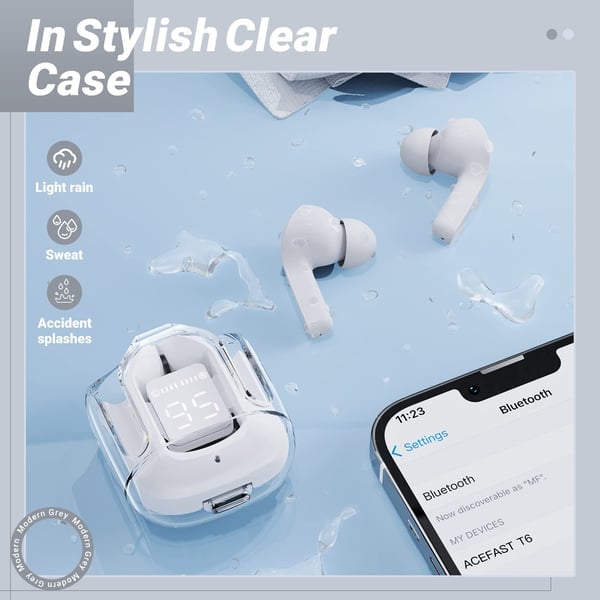 Wireless Bluetooth Earbuds – SonicPulse-Black-The Livary