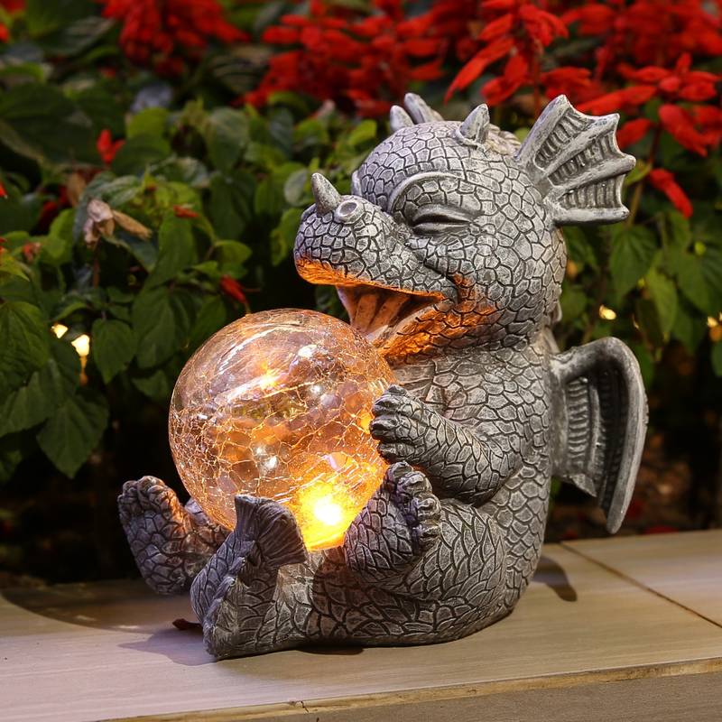 Dragon-shaped LED Table Lamp – Nyra-1-The Livary