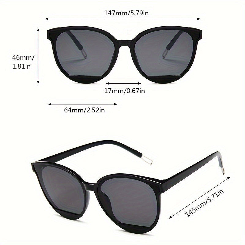 Fashionable women's sunglasses with UV protection – Livia-Tea glass frames-The Livary