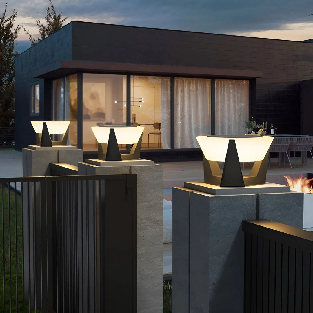 Luxury Solar Garden Lamp with Japanese Style - ZenGlow-The Livary