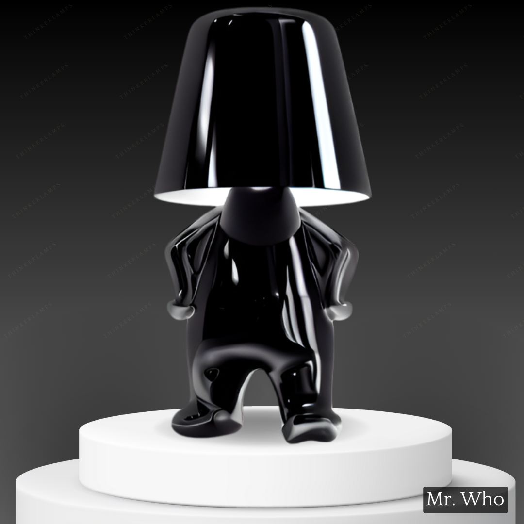 Lighting lamp for Thinkers - BrightMind-Black-Mr. Wie-The Livary
