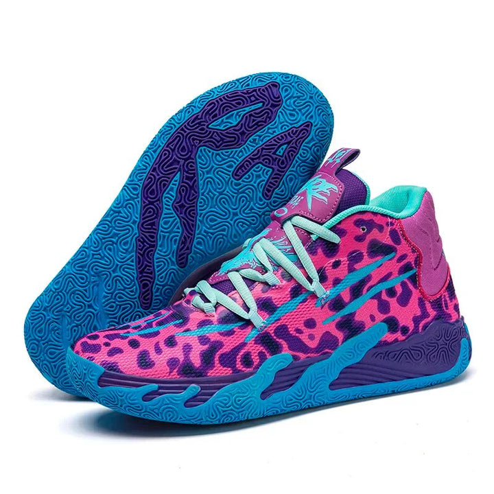 Men's Basketball Shoes - Zane-Blue-7-The Livary