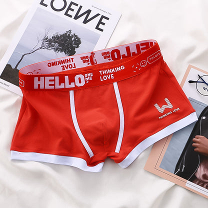 Luxury Boxer Set (6 pieces) - Noah-Red-S-The Livary