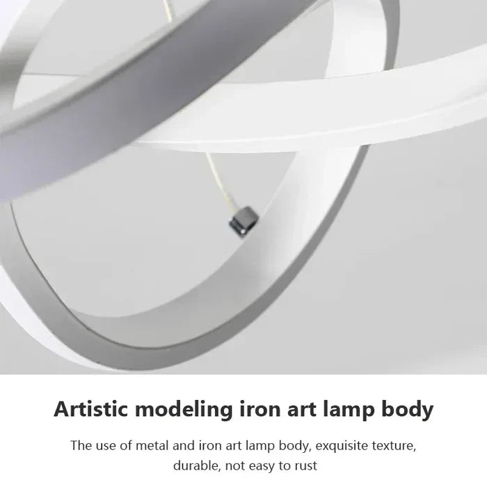 Modern LED Ceiling Light - WaveGlow