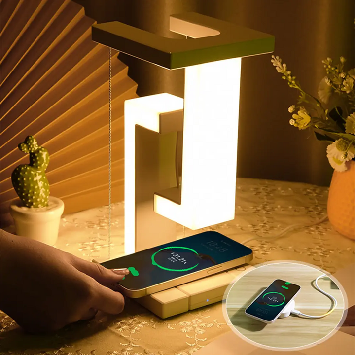 Wireless Charging Lamp - AetherGlow-The Livary