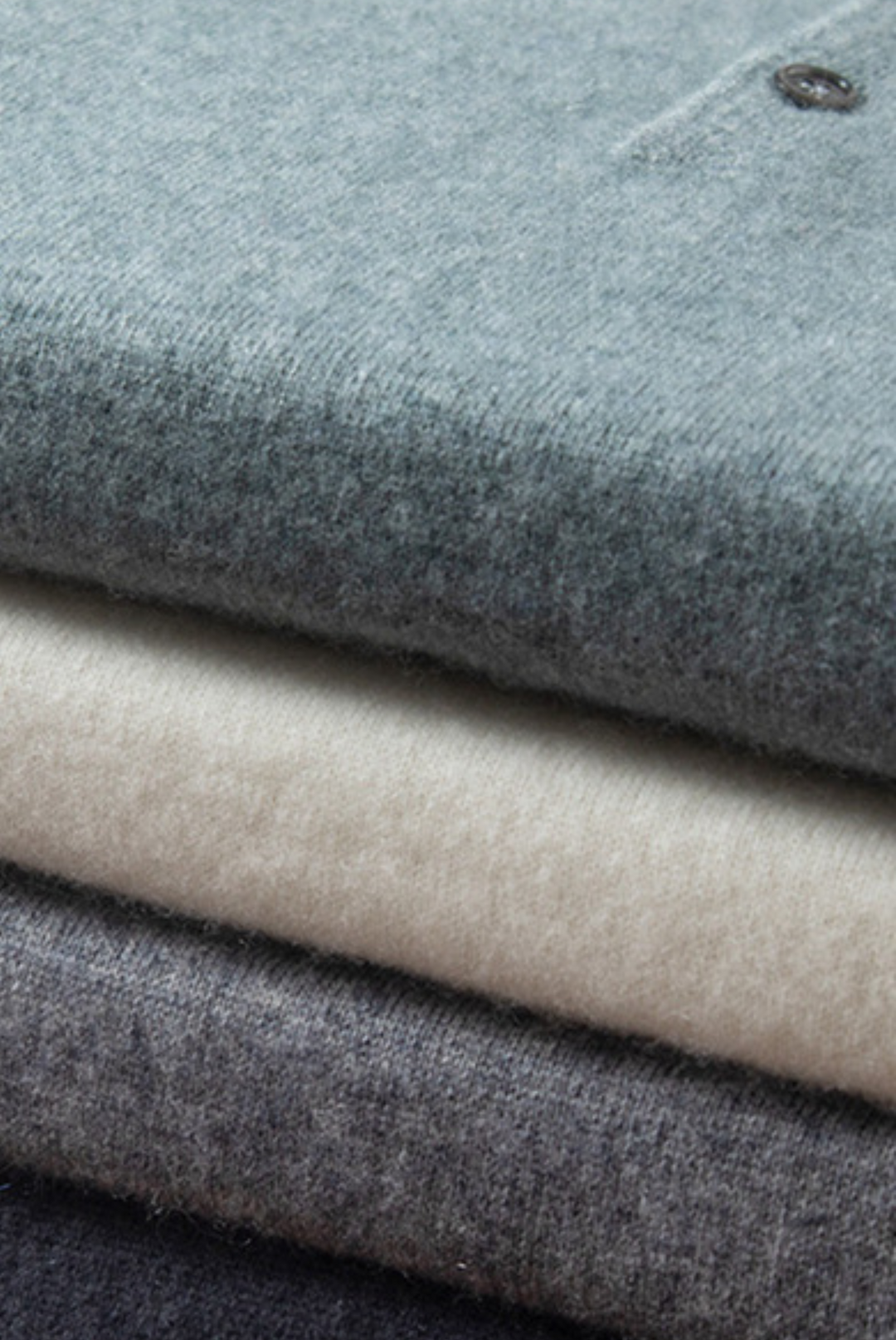 Stylish men's polo made of cashmere-merino wool – Renzo-S-The Livary