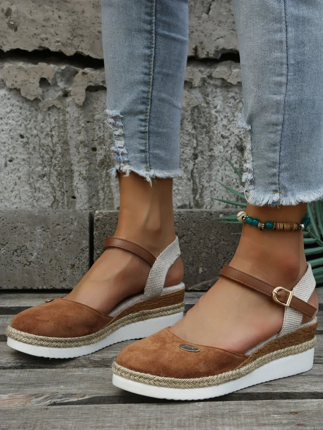 Summer espadrilles for women - Sofia-Brown-2.5-The Livary