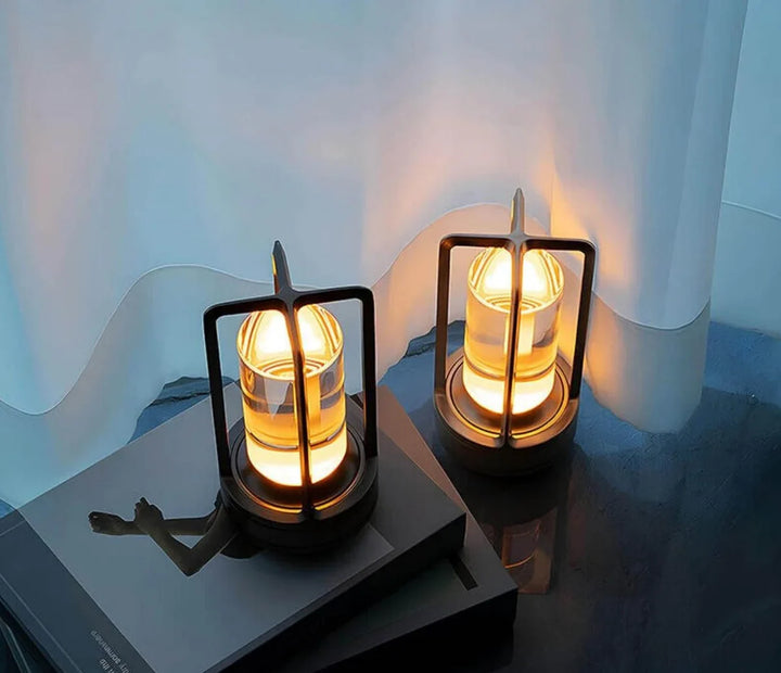 Waterproof and Portable Crystal Table Lamp - AuroraGlow