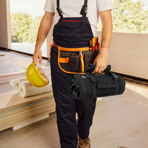 Roll-up Tool Bag for Every Job - ForgeRoll-Green-The Livary