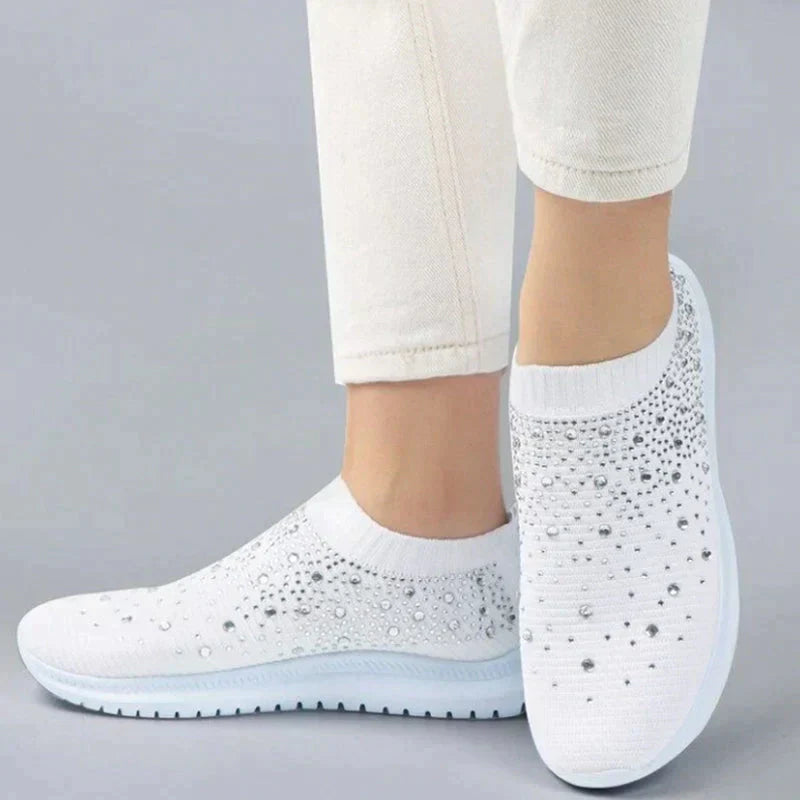 Crystal Shoes - GlamStep-WIT-3.5-The Livary