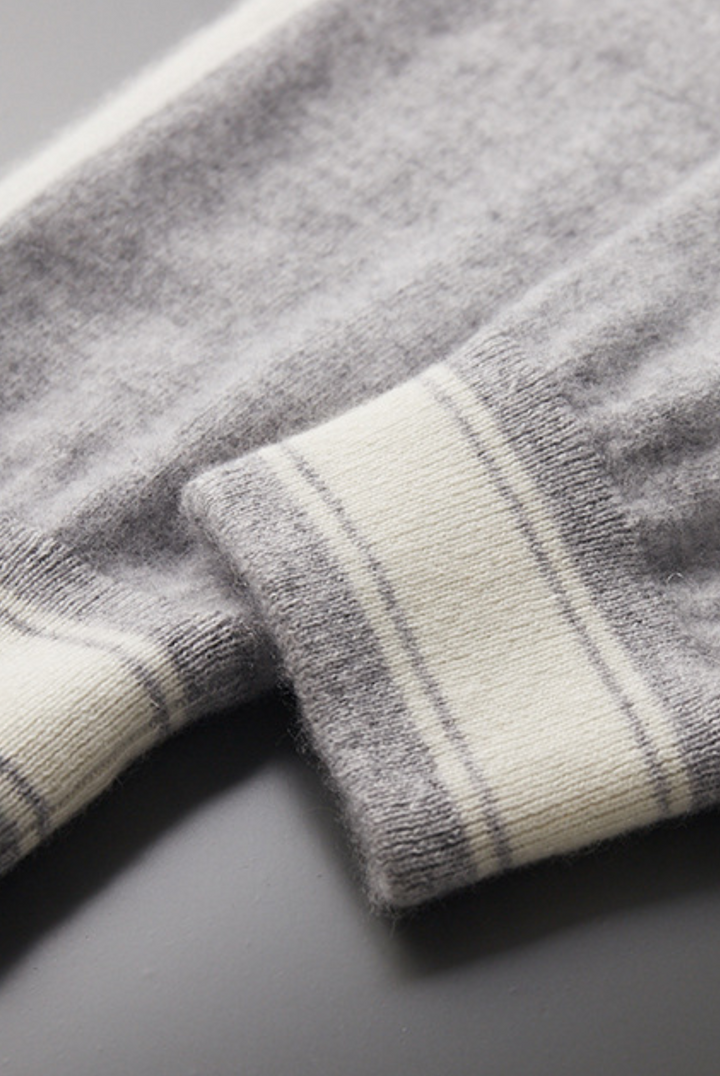 Light Grey Cashmere Merino Wool Set – Romano-S-The Livary