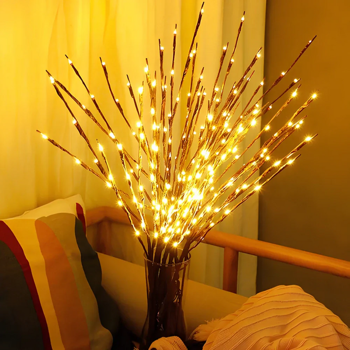 Illuminated Decorative Branches - LumaBranches-Willow twig-The Livary