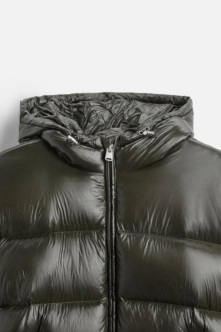 Unisex Down Jacket - Aspen-Black-S-The Livary