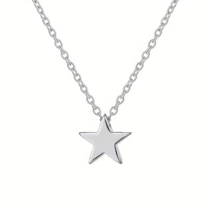Star Necklace of Luck - Lyra-Gold-The Livary