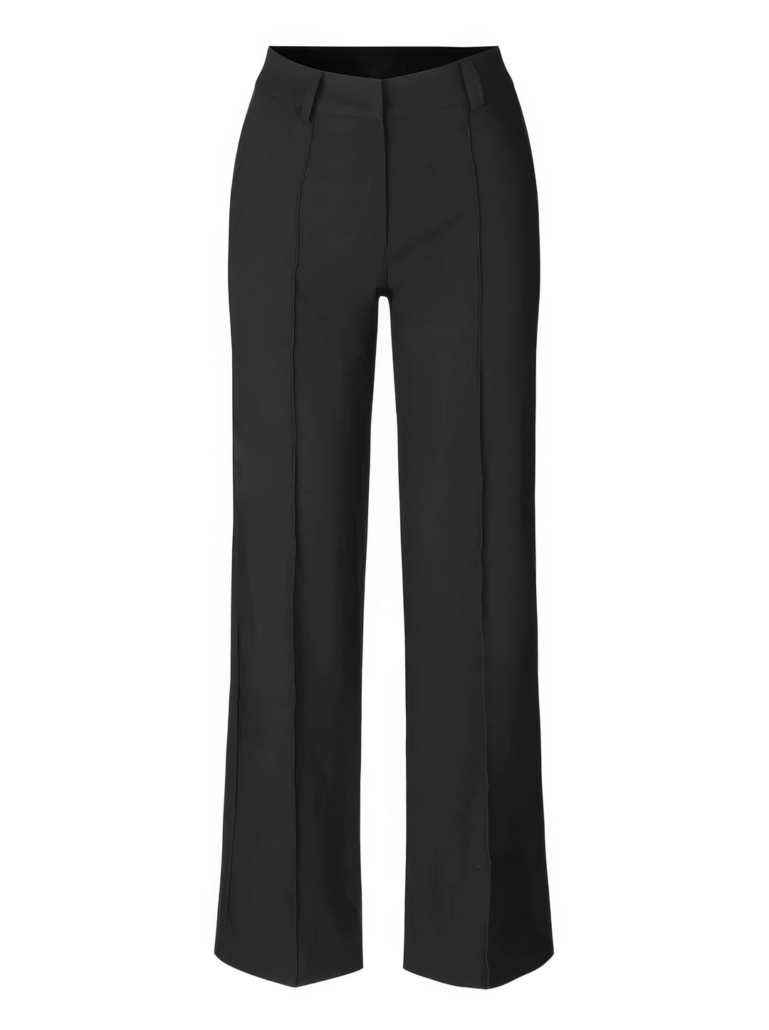 Stylish High-Waisted Trousers - Luna-Black-S-The Livary