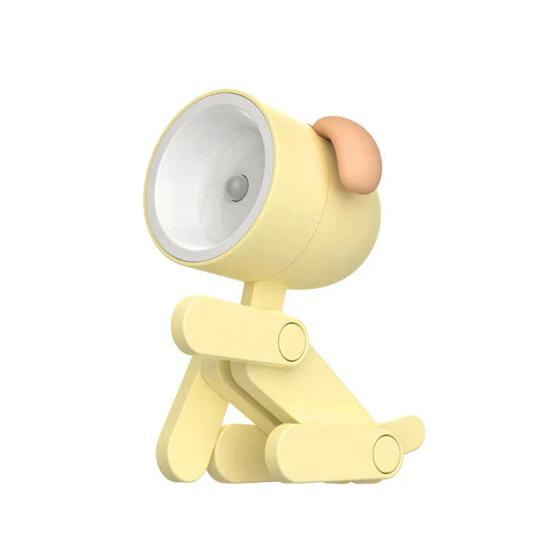 Atmospheric LED Night Light - GlowMini-Dog-Yellow-The Livary