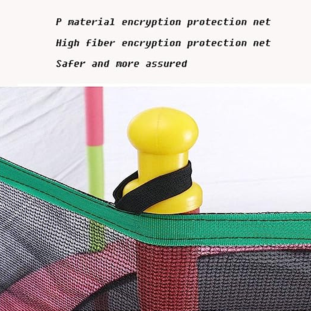 Children's trampoline with safety net – Jumpie KidsTramp-The Livary