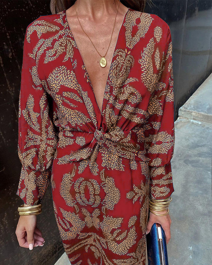 Formal Summer Dress with Timeless Class – Amara-Red-S-The Livary