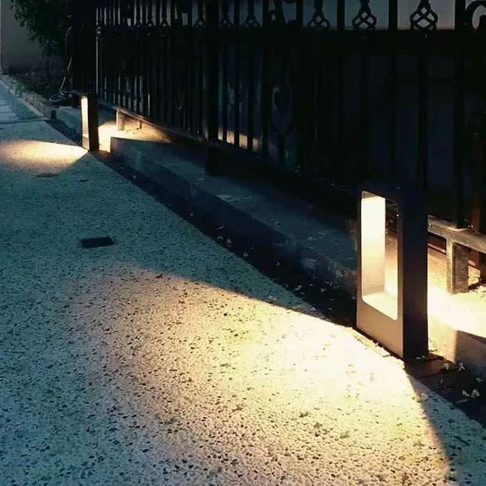 Ground Socket for Outdoor Lighting - TerraBeam-11.81 inches-Grey housing-3000K DC12V-The Livary