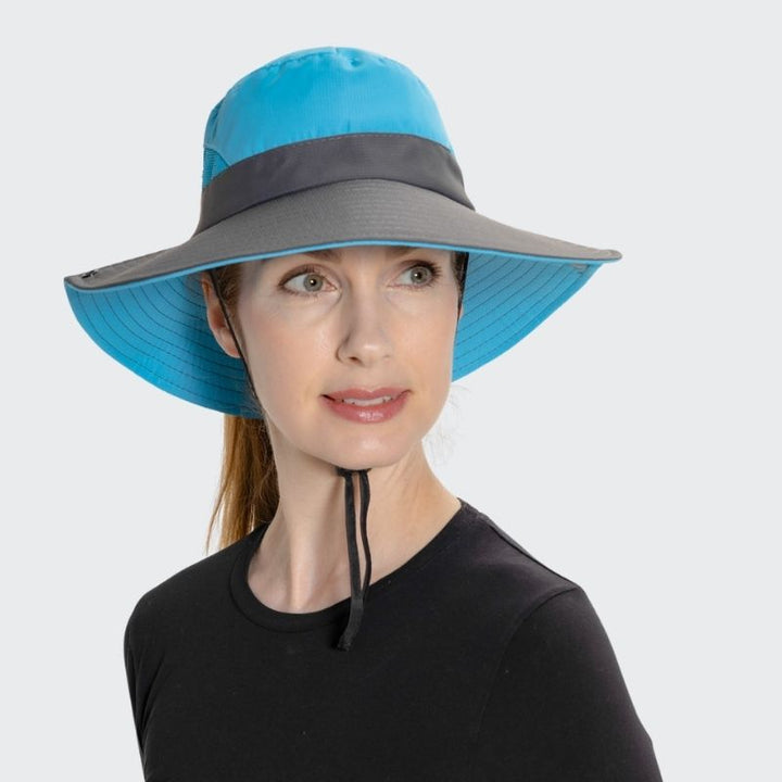 Unisex Sun Hat - Clara | The Festival Must-have!-Blue-The Livary