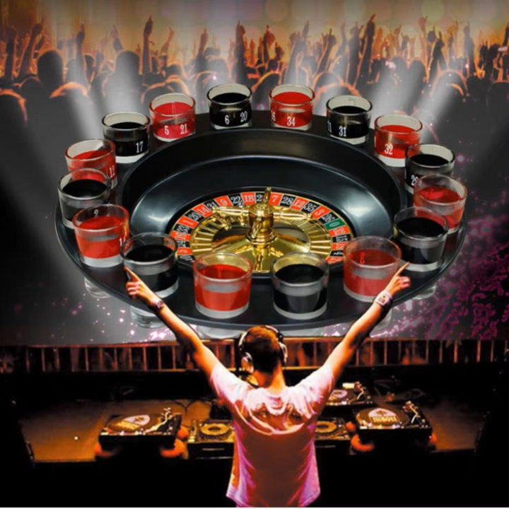 Drink Roulette Game Set – SpinShot-The Livary