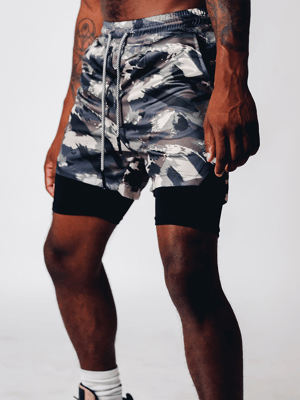 2-in-1 Summer Sports Shorts for Men – Felix-Urban Tech-M-The Livary
