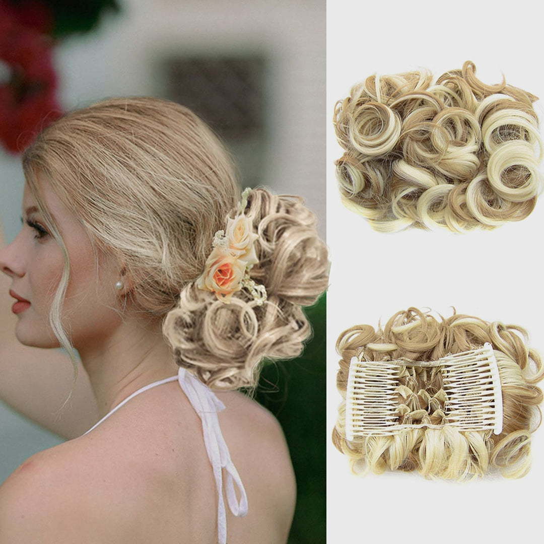 Curly Knot Hair Extension – FluffyFix-13#-The Livary