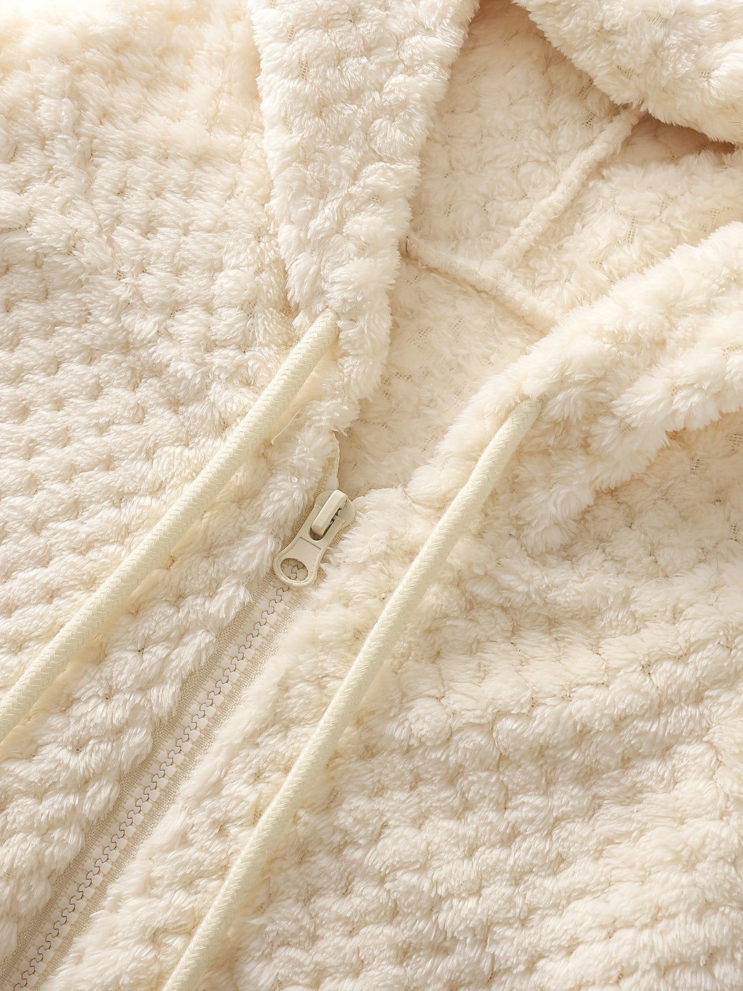 Super Comfy Ladies' Jacket with Warm Lining - Elise-White-S-The Livary