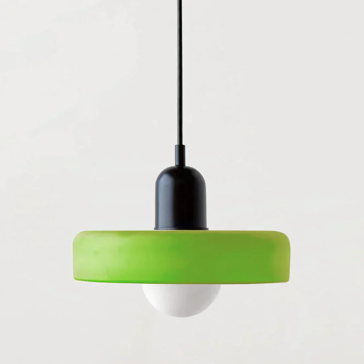 Hanging Ceiling Lamp - NordicLuxe-White-Red-25 x 18 cm-The Livary
