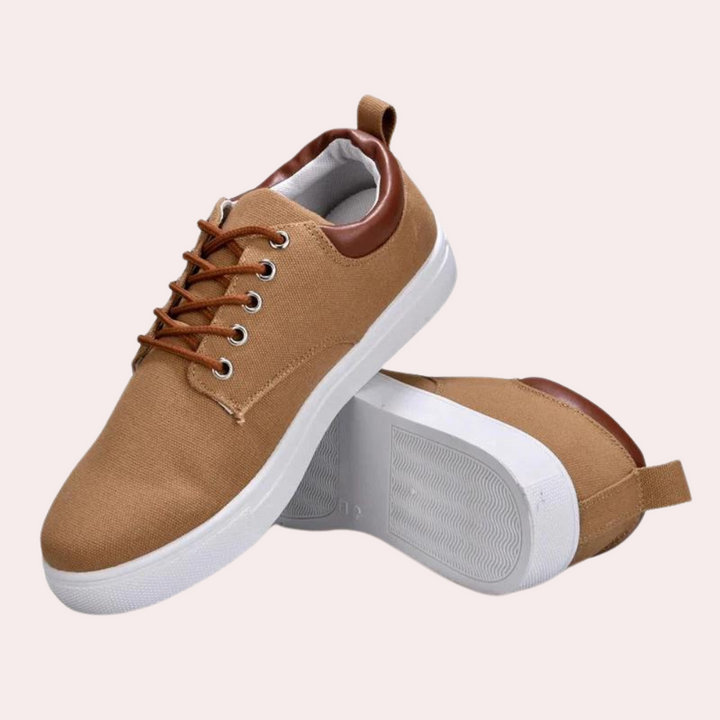 Comfortable orthopaedic men's shoes with support function for everyday use – Leon-Blue-6-The Livary