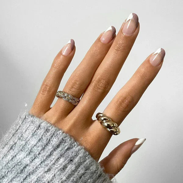 Golden Rope Dome Ring - Selene-5-The Livary