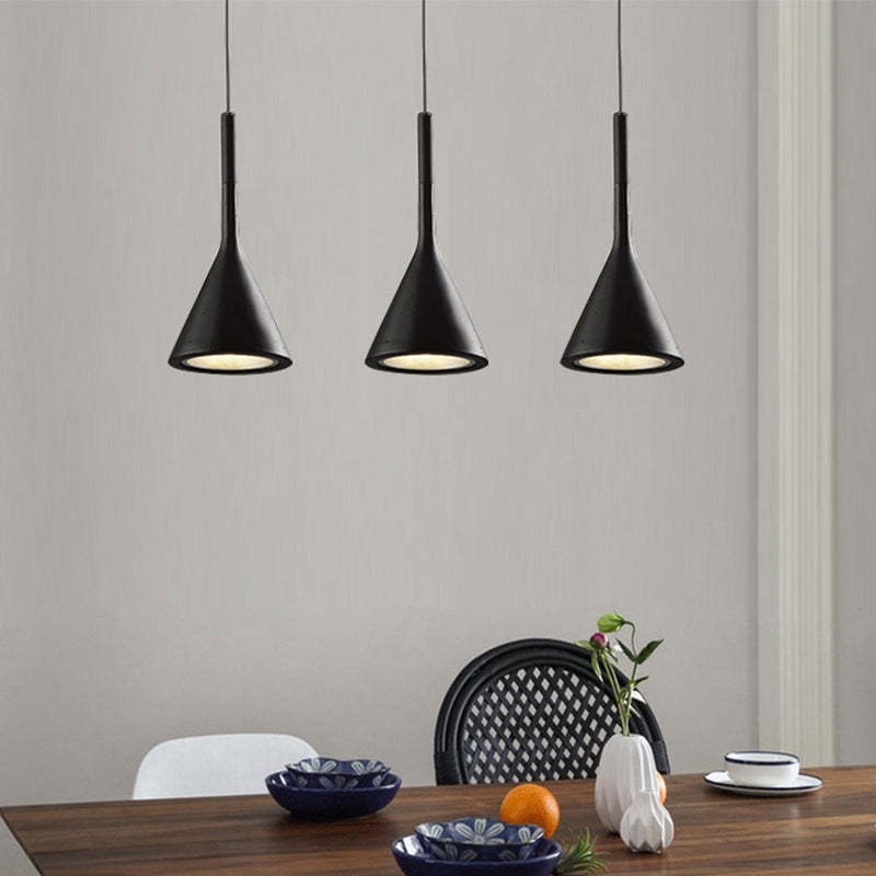Modern Triangle Pendant Lamp - Trionda-Green-The Livary