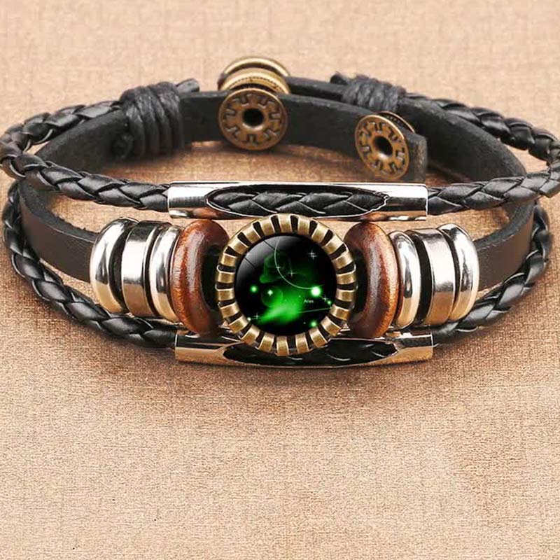 Zodiac Retro Bracelet - Lyra-Ram-The Livary