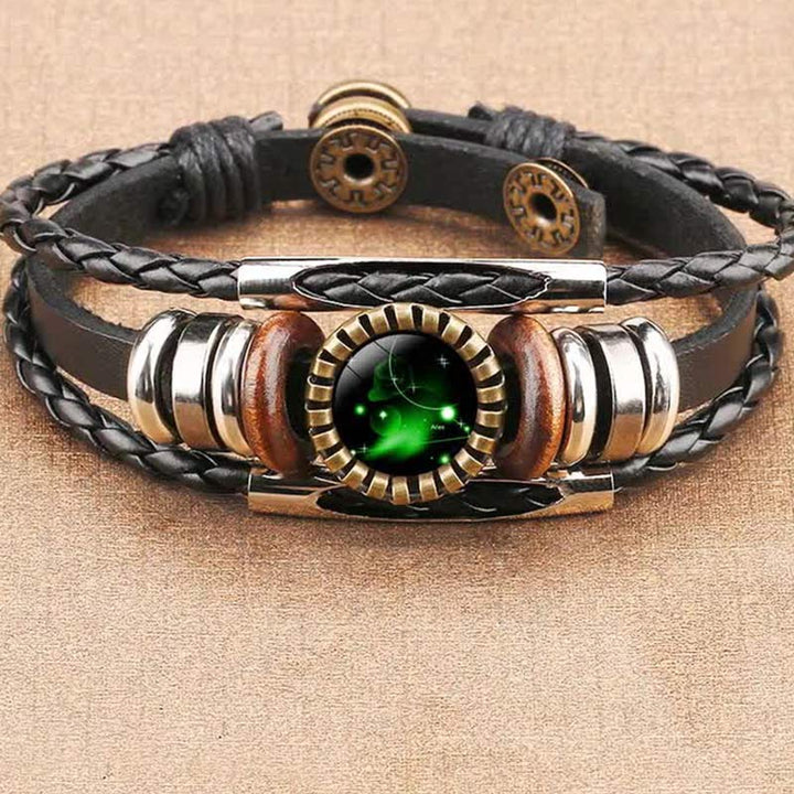 Zodiac Retro Bracelet - Lyra-Ram-The Livary