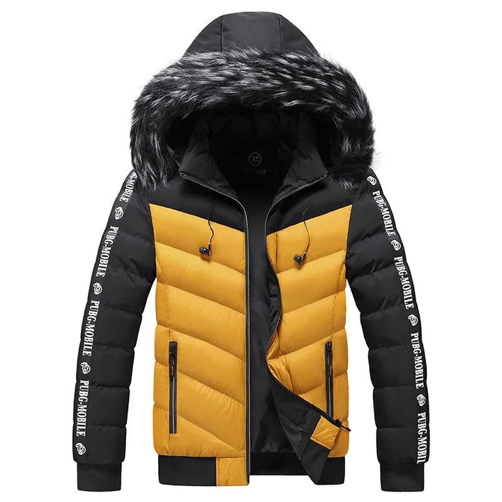 Multifunctional Wind Jacket with Detachable Hood - Luca-Yellow-M-The Livary