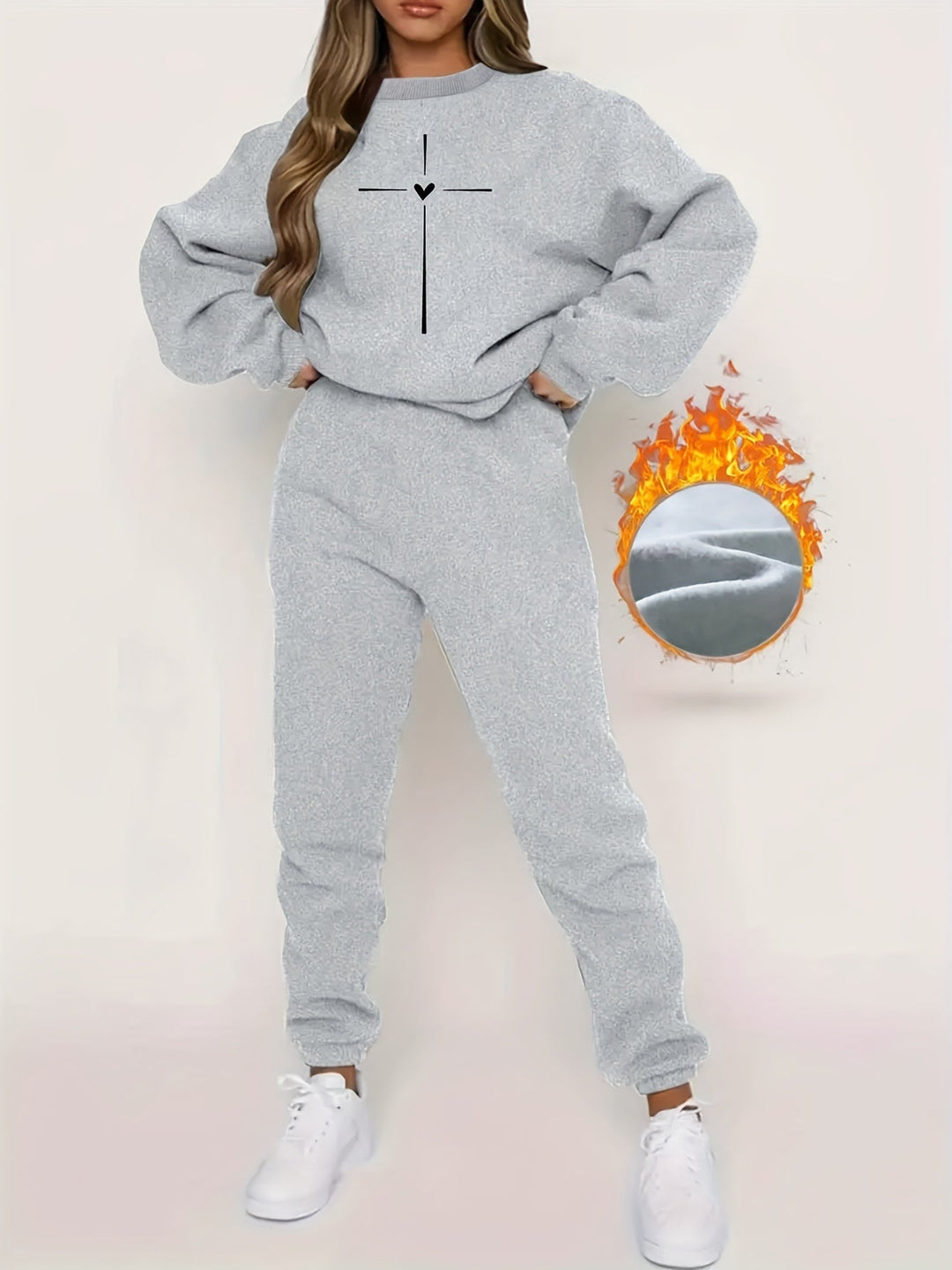 Comfortable Ladies' Tracksuit - Ivy-Gray-S-The Livary