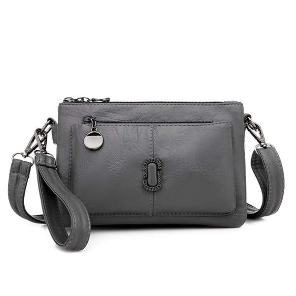 Stylish Crossbody Bag - Sienna-Dark grey-The Livary