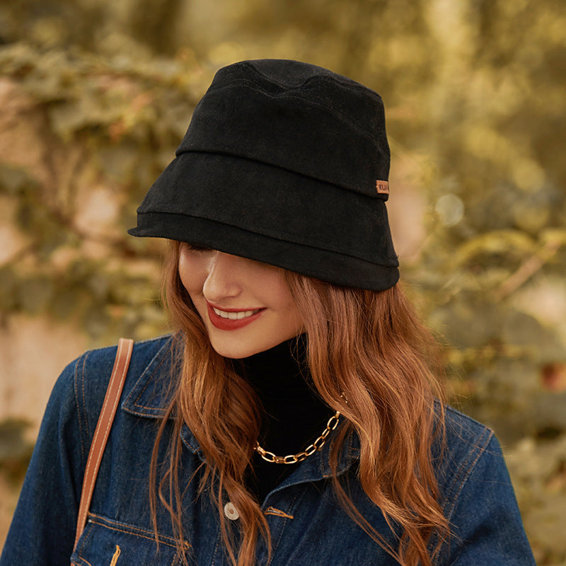 Light summer bucket hat with fine seam design – StitchShade-Beige-The Livary