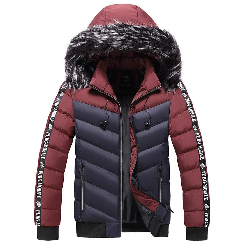 Multifunctional Wind Jacket with Detachable Hood - Luca-Blue-M-The Livary