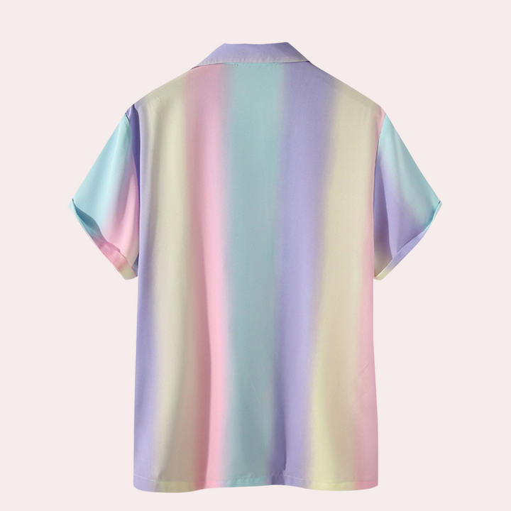 Colourful Striped Shirt for Men - Lorenzo-S-The Livary