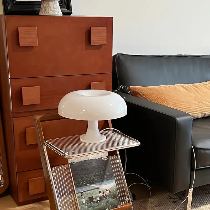Portable & Luxury Mushroom Table Lamp - LumiShroom-Orange-The Livary