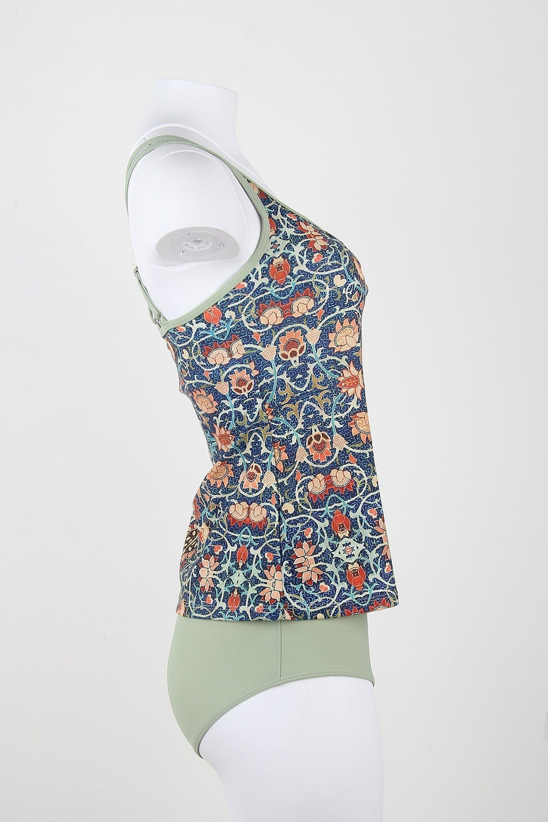 Stylish Sleeveless Bikini with Attractive Pattern - SummerGlow-S (36/38)-The Livary